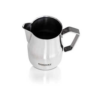 rocket espresso stainless steel milk steaming pitcher